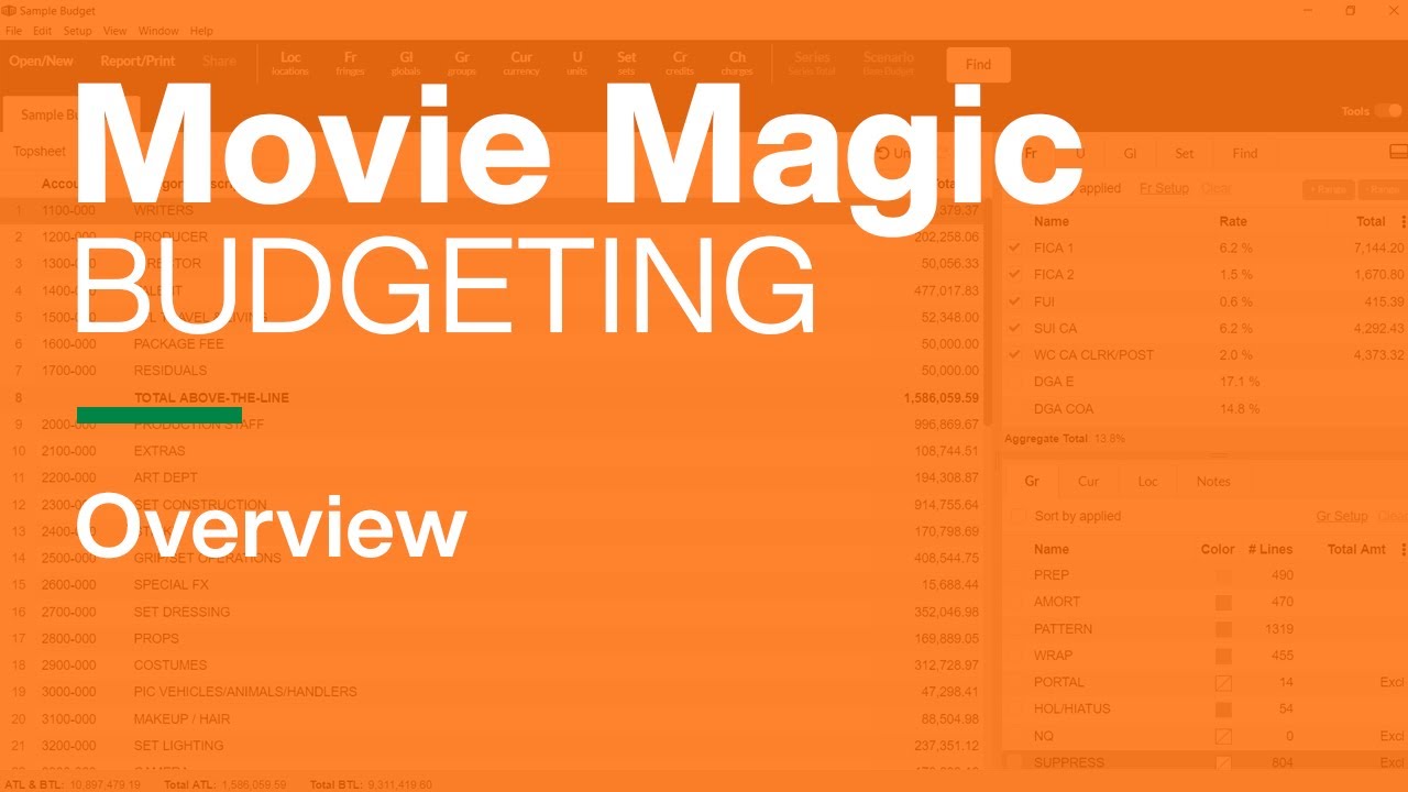 movie magic budgeting buy